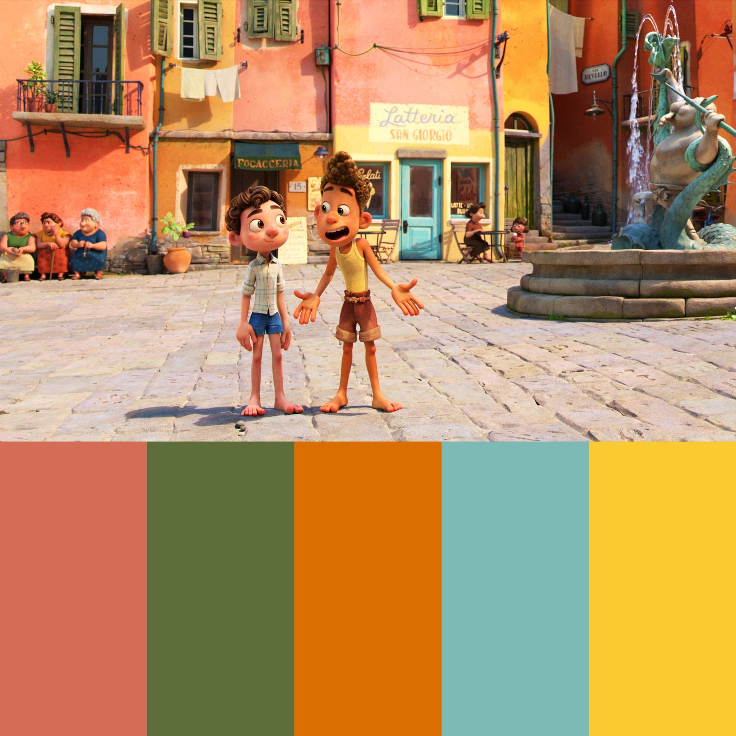 Luca by Enrico Casarosa of PIXAR