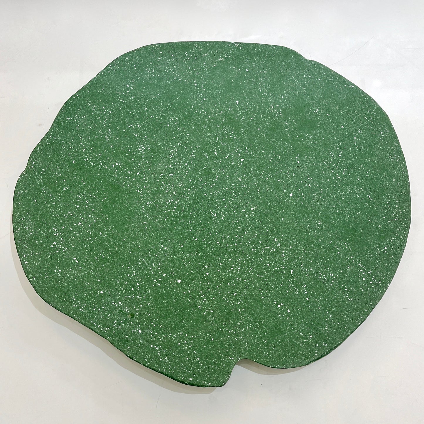 Bespoke Customizable Italian Meadow Green White Resin Bowl Centerpiece/Art Wall