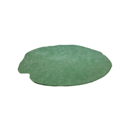 Bespoke Customizable Italian Meadow Green White Resin Bowl Centerpiece/Art Wall