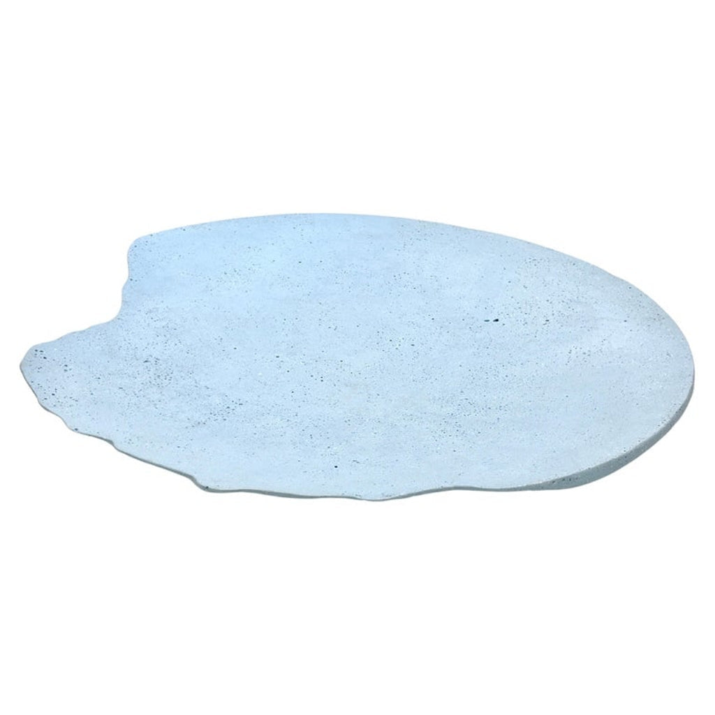 Bespoke Customizable Italian Light Blue Recycled Resin Bowl Centerpiece/Wall Art