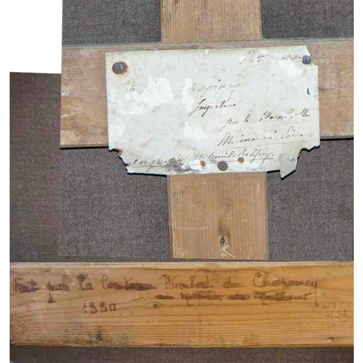 1880 French Provincial Pair of Round Still Life Oil Paintings in Gilt Frames