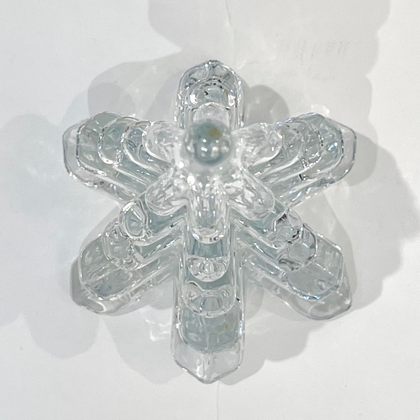 Late 1970s Sweden Vintage FM Ronneby Crystal Glass Tree Modernist Sculpture