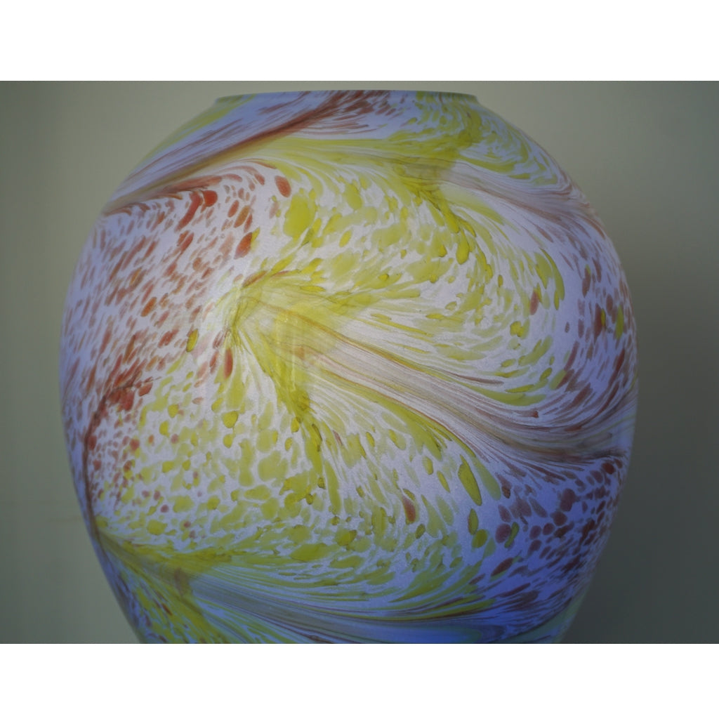 Rare Vintage Colored Murano Glass Lamp