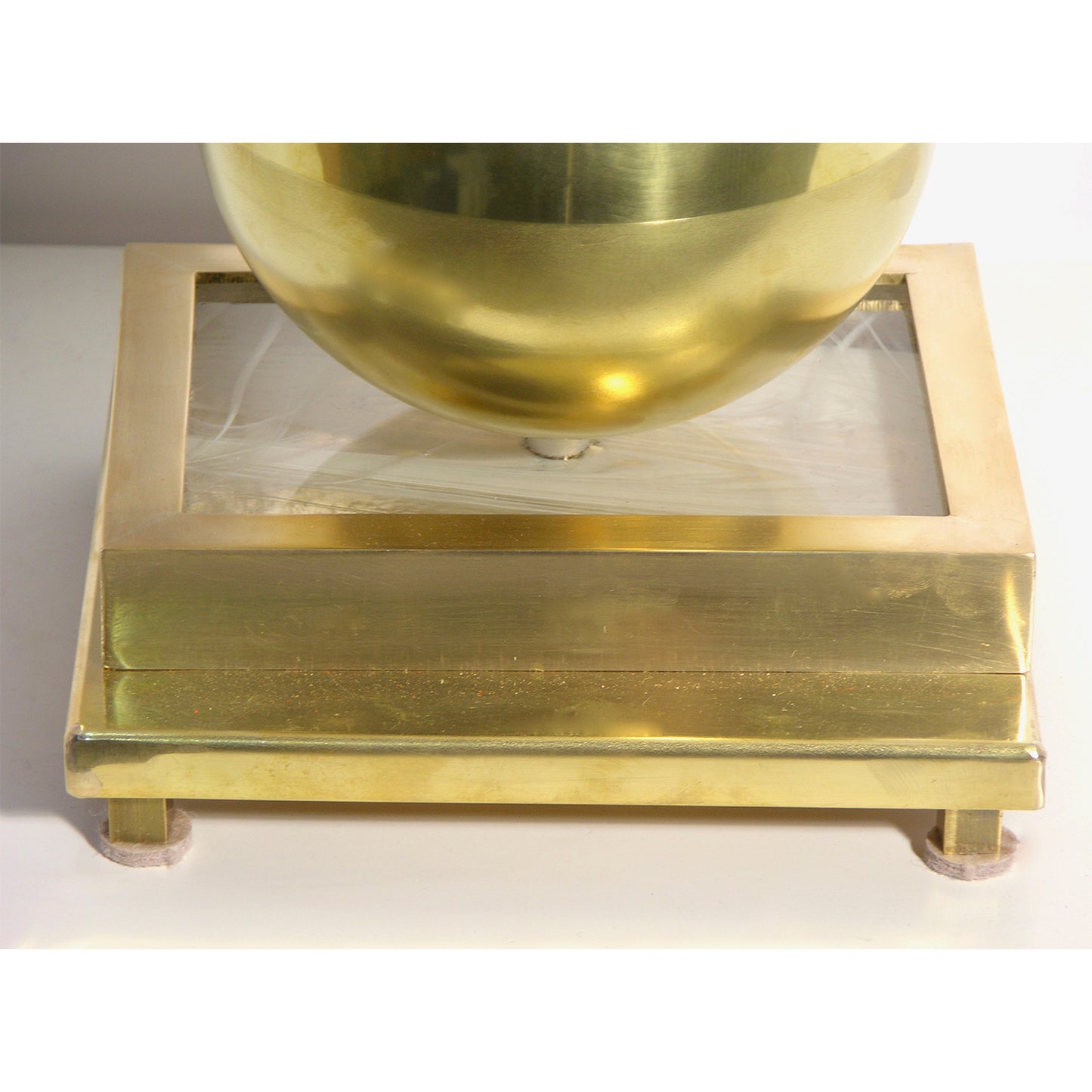 1970s Italian Murano Glass Lamp Attributed to Vistosi