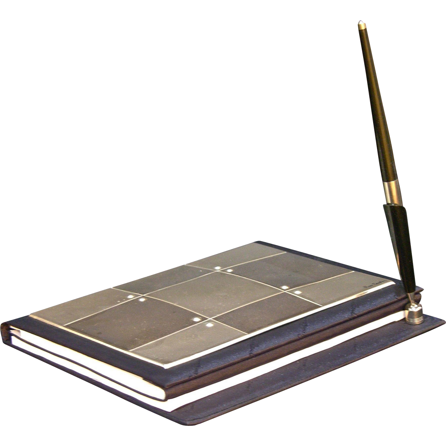 Pierre Cardin Vintage Address and Notebook with Sterling Silver Cover - Cosulich Interiors & Antiques