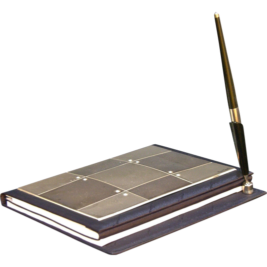 Pierre Cardin Vintage Address and Notebook with Sterling Silver Cover - Cosulich Interiors & Antiques