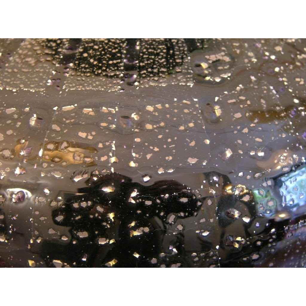 VeArt 1960s Pair of Black Glass Lamps with Speckles - Cosulich Interiors & Antiques