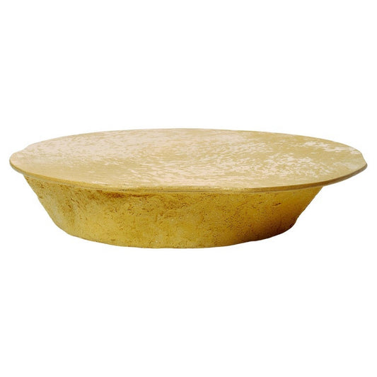 Italian Designer Modern Organic Texture Customizable Mustard Yellow Coffee Table