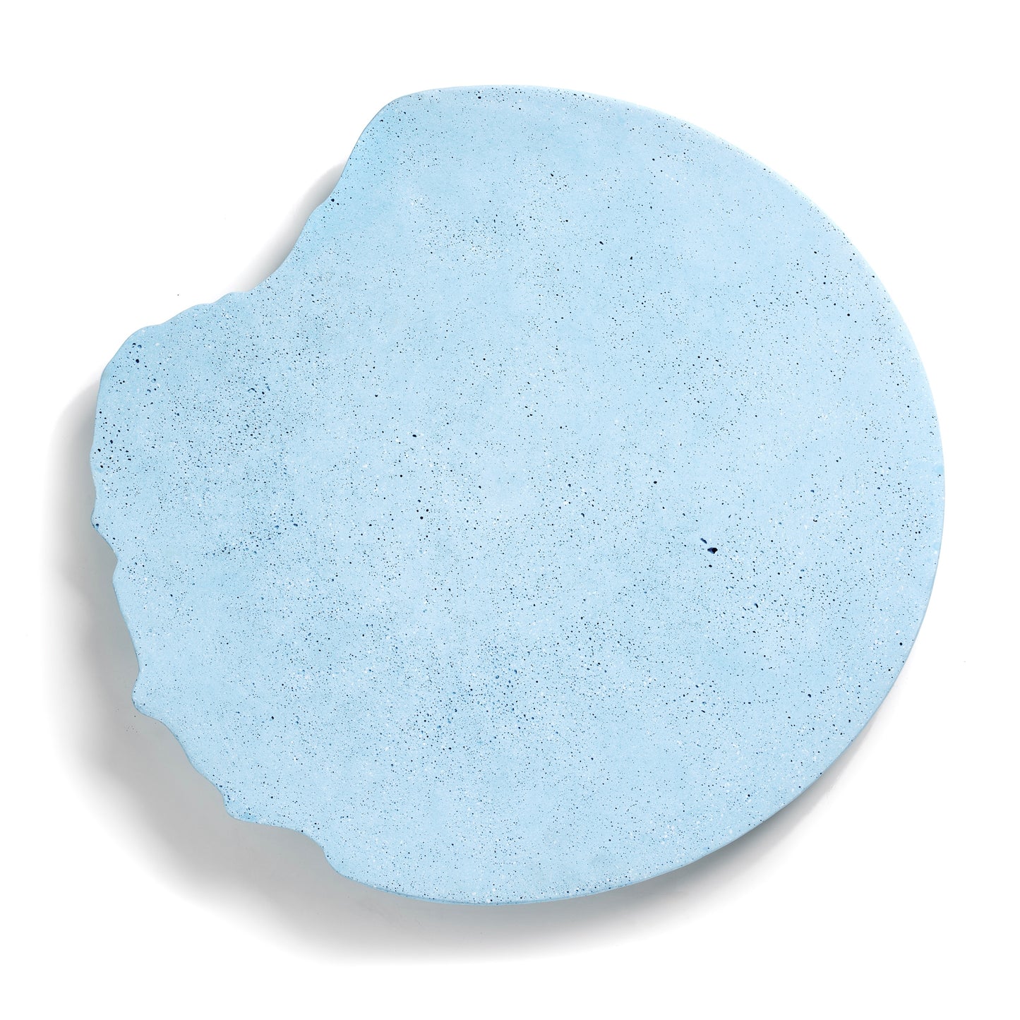 Bespoke Customizable Italian Light Blue Recycled Resin Bowl Centerpiece/Wall Art