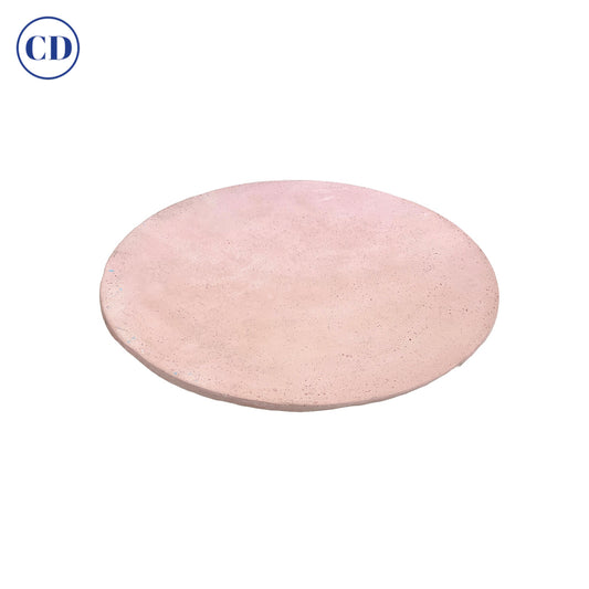 Bespoke Customizable Italian Light Pink Recycled Resin Bowl Centerpiece/Wall Art